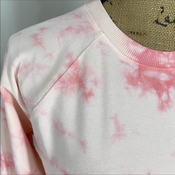 Lucky Brand Tie Dyed Pink Sweatshirt - Picture 6 of 10